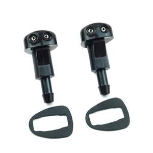 Boquilla de chorro para limpiaparabrisas delantera de 2 piezas compatible con Hyundai Accent Kia - Product Image 1