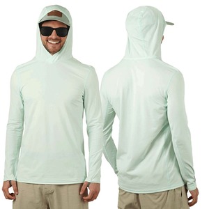 Camisetas de Pesca con Capucha de Manga Larga Personalizadas para Hombre, Protección Solar UPF 50, Sudadera con Capucha de Alto Rendimiento, Ligera, Fácil de Lavar y Usar - Product Image 3