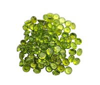 6mm péridot coupe ronde à facettes pierres précieuses en vrac perles péridot vert naturel calibré pierre pour la fabrication de bijoux au prix de gros