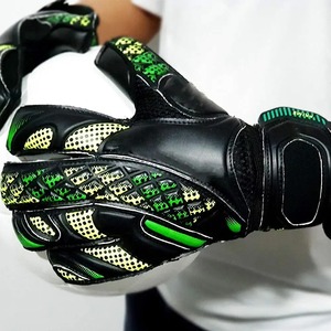 Professional Goalkeeper <b>Gloves</b> Durable Material Finger Protection - Product Image 2