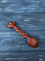 Cuillère en bois massif durable, best-seller, pour la cuisine, la pâtisserie et la préparation des aliments, disponible en gros