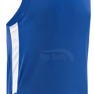 Ensemble de veste et short de boxe, uniforme 100% polyester, couleurs et logo personnalisés, respirant, confortable, léger, de haute qualité - Product Image 5