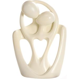 Décoration intérieure moderne Accent couleur argent Sculpture de couple romantique Prix de gros Ornements décoratifs en aluminium - Product Image 4