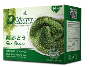สาหร่ายทะเลอบแห้ง 100 กรัม บรรจุซิปล็อค ราคาขายส่ง OEM จากเวียดนาม โอคินาว่า อาหารว่างเพื่อสุขภาพ อาหารสด - Product Image 6