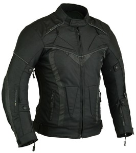 Chaqueta de Motociclismo Deportiva, Talla Grande, Transpirable, Ignífuga, 100% Poliéster con Protección de Armadura, Secado Rápido - Product Image 3