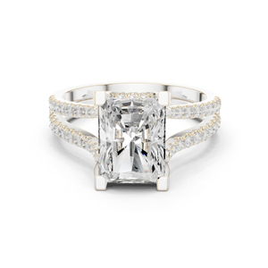 Bague motif floral vintage en argent pur 10 carats - Product Image 3