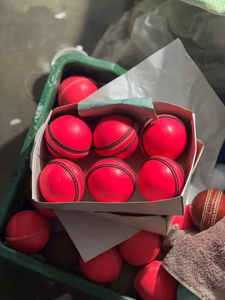 Cricket 12 balle Pack pratique Cricket d'entraînement pour enfants/jeunes Cricket de 9 pouces pour lancer des autographes non marqués - Product Image 2