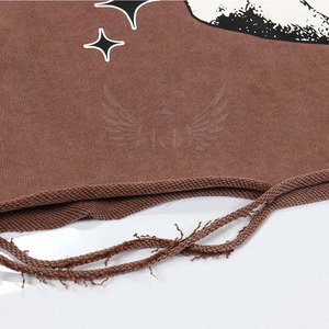 Sweats à capuche à manches longues lavés à l'acide respirant facile à la mode adulte dernière conception sweats à capuche lavés à l'acide - Product Image 4