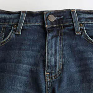 2024 Top Selling Lightweight Men's <b>Jeans</b> Pant Private Label Casual Style with Straight Pattern and <b>Elastic</b> <b>Waist</b> Closure - Product Image 3