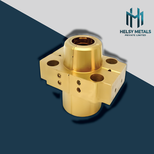 Soporte de Brida de Precisión de Bloque de Latón para Fresado y Torneado VMC Avanzado con Acabado de Superficie Liso para Equipos Industriales - Product Image 5