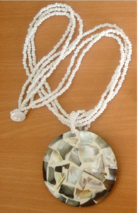 Bijoux en coquillages, collier bohème mignon en coquillages, perles en mosaïque pour cadeau et festivals - Product Image 4