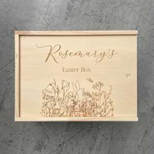 Floral Easter <b>Keepsake</b> <b>Box</b> for Holiday Decorations - Product Image 1