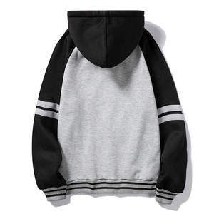 100% coton blanc épais français éponge luxe qualité poids lourd surdimensionné ajustement personnalisé impression logo femmes sweats à capuche et sweat-shirts - Product Image 2