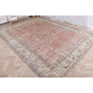 Vintage Turkish <b>Runner</b> Rug 0.7x11 ft, <b>Red</b> Persian Rug Wool - Product Image 3