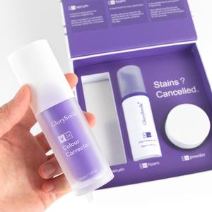 Kit de Blanqueamiento Dental V34 Purple, Corrector de Color, Espuma, Suero en Polvo, Anti-Manchas Amarillas, Pasta Dental Portátil, Orgánica, Sin Flúor - Product Image 1