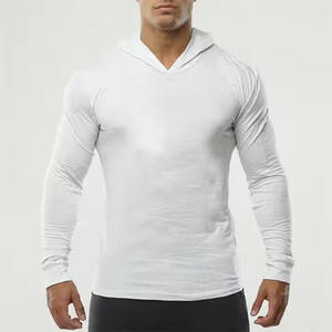 Vente en gros de sweatshirts à capuche personnalisés de haute qualité avec logo 95% coton 5% polyester sweatshirt à capuche à manches longues pour hommes - Product Image 3