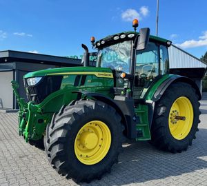 Venta caliente agricultura usado 6130R Johnn Deere 100Hp con corazón/AC trabajo 100% cabina 100 caballos de fuerza Tractor listo para enviar - Product Image 1