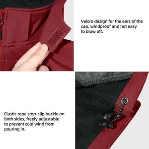 Chaqueta de esquí para mujer personalizada de proveedor OEM con impresión de logotipo de carcasa impermeable de ajuste transpirable y marca de etiqueta privada - Product Image 3