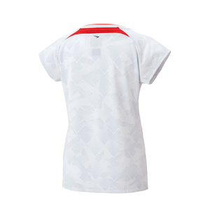 เสื้อยืดสปอร์ตผู้หญิง โลโก้ ผ้าสแปนเด็กซ์-คอตตอนผสม ยืดได้ 4 ทิศทาง ระบายอากาศ แห้งเร็ว เป็นมิตรกับสิ่งแวดล้อม น้ำหนักเบา สำหรับฤดูร้อน - Product Image 3