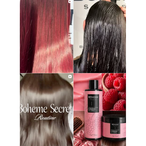 Shampoo e Maschera alla Cheratina di Melograno per Idratazione Profonda dei Capelli e Riparazione Professionale dei Capelli - Product Image 3