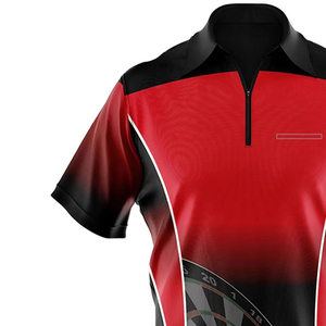 Nouvel arrivage de maillots de fléchettes pour hommes de sublimation de haute qualité avec couleurs personnalisées, taille et logo, chemises à fléchettes - Product Image 4