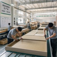 Cama Modular Ajustable Moderna con Plataforma Tatami y Almacenamiento de Gran Capacidad, Cama King Size para Dormitorio
