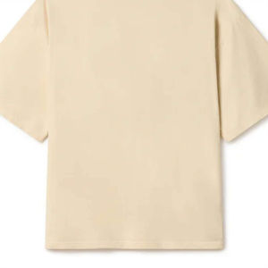 Camiseta Extra Grande de Corte Cuadrado para Hombre, Ropa Urbana Personalizada, 100% Algodón Peinado, Cuello Redondo Pequeño, Manga Regular, Antiarrugas - Product Image 6