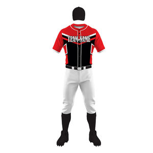 Camisetas y pantalones de béisbol personalizados por sublimación de la mejor calidad, ropa deportiva al por mayor, conjuntos de uniformes de béisbol con servicio OEM - Product Image 2