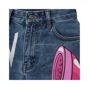 กางเกงยีนส์ขากว้างพิมพ์ลายดาว Y2K รุ่นใหม่ - กางเกงคาร์โก้เดนิมทรงหลวมสไตล์เรโทรสำหรับผู้หญิง - แฟชั่นสตรีทแวร์ - Product Image 5