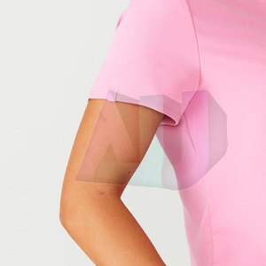 Combinaison de travail respirante et légère pour femmes, respectueuse de l'environnement, pour le personnel médical, avec tissu extensible, coupe élégante, détection des aiguilles - Product Image 5