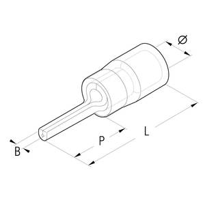 สายเคเบิล GF-P10หุ้มฉนวน Cembre 10มม. สีเหลือง - Product Image 6