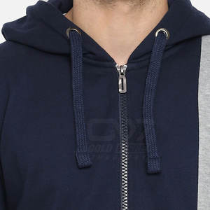 ชุดวอร์มผ้าฟลีซสองชิ้นลำลองสีพื้นสำหรับผู้ชายมาใหม่ - Product Image 6