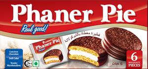 Listo para enviar 336G PHANER PIE Delicioso chocolate recubierto de malvavisco Productos horneados Bolsa de entrega rápida Embalaje Galletas - Product Image 2