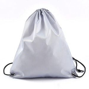 Portable pliable coton Polyester sac de sport Fitness sac à dos USB cordon boutique poche randonnée Camping plage natation hommes femmes - Product Image 6