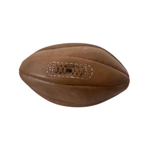 Ballon de football américain vintage en cuir personnalisé de haute qualité, logo personnalisable, Harsons Industries MH-005321, vente en gros - Product Image 1
