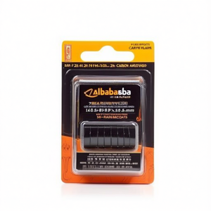Cuchillas Lutz Multisharp de 7 Puntas, Cuchilla Desprendible L100xB17.7xS0.5mm, Dispensador de 50 Piezas para Impermeables - Product Image 3
