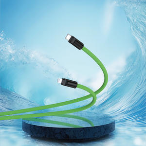CABLE DE DATOS 35W 1,5 M VERDE CB-309CL TIPO C a IPHONE Y CORREA DE TELÉFONO MÓVIL - Product Image 5