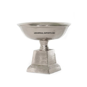 Bol à chocolat plaqué nickel, forme ronde, bol à bonbons de table, bol à chocolat de haute qualité, nouveau design - Product Image 1