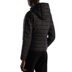 Chaqueta acolchada de invierno para mujer de alta calidad, diseño personalizado y lona impresa transpirable, precio al por mayor - Product Image 2