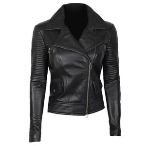 Veste en cuir pour femme, fabrication professionnelle, respirante, confortable, vêtement décontracté, mode, veste en cuir d'hiver pour l'extérieur - Product Image 1