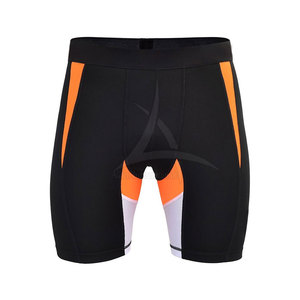 Pantalones Cortos de Compresión para Hombre, Cintura Elástica, Corte Medio, Color Sólido, Casuales, Transpirables, de Secado Rápido, Ropa Deportiva - Product Image 1