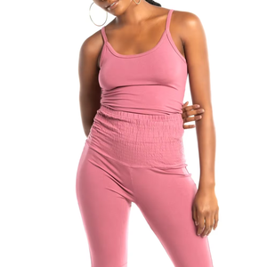 Camiseta sin mangas de longitud corta de LICRA de algodón transpirable para mujer, vestido de Jersey de tela suave - Product Image 1