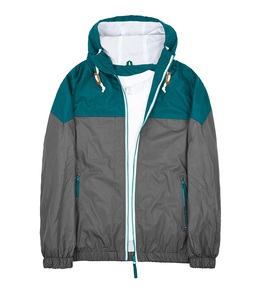 Chaqueta cortavientos impermeable con capucha para exteriores para mujer, ropa suave, chaquetas cortavientos informales lisas para mujer - Product Image 1