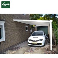 Garage extérieur en aluminium pour parking simple et double