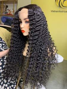 Vente en gros directement d'usine à la mode couleur profonde bouclée vague droite vietnamienne humaine alignée dentelle Bundle disponible 6-32 pouces - Product Image 6