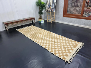 Tapis à carreaux 100% laine noués à la main pour la décoration de la maison et de l'hôtel Tapis marocain aux prix du marché de gros - Product Image 2