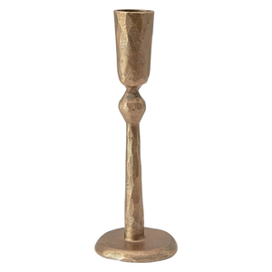 Bougeoir en fonte d'aluminium avec bougeoir décoratif de conception de fantaisie faite à la main de finition antique en laiton pour la décoration intérieure à la maison - Product Image 1