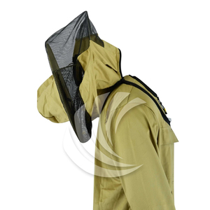 Chaqueta de Apicultura de Secado Rápido de Tres Capas, Color Caqui, con Múltiples Bolsillos, para Hombre y Mujer - Product Image 2