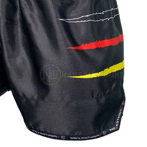 Pantalones Cortos de Boxeo para Hombre Hechos en Pakistán, Alta Calidad, Cómodos, Transpirables, de Secado Rápido, 100% Poliéster, Diseño de Color Personalizado HASSAN - Product Image 4