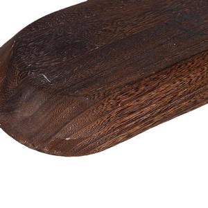 Cuenco de masa de madera de Paulownia largo Natural de alta calidad, cuenco de madera tallado a mano para Decoración de mesa de granja para decoración del hogar - Product Image 5